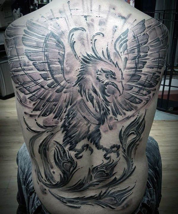 Phoenix Tattoo Ideas for Females 0023