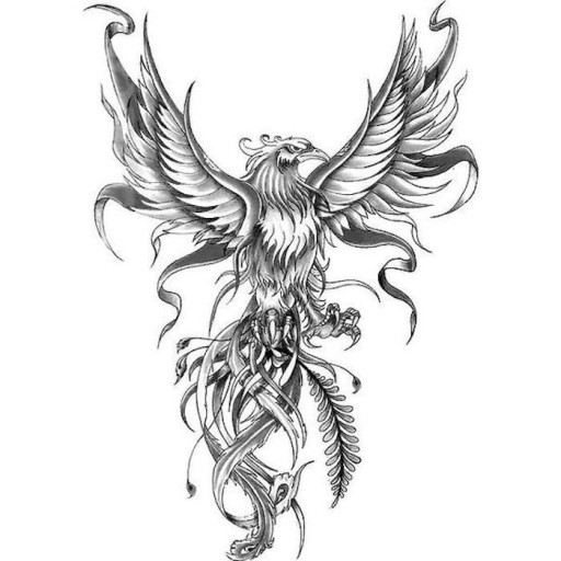 Phoenix Tattoo Ideas for Females 0047