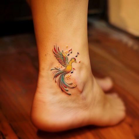 Phoenix Tattoo Ideas for Females 0072