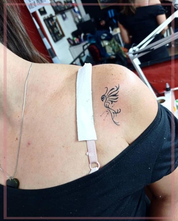 Phoenix Tattoo Ideas for Females 0079