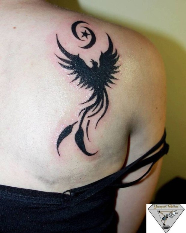 Phoenix Tattoo Ideas for Females 0095