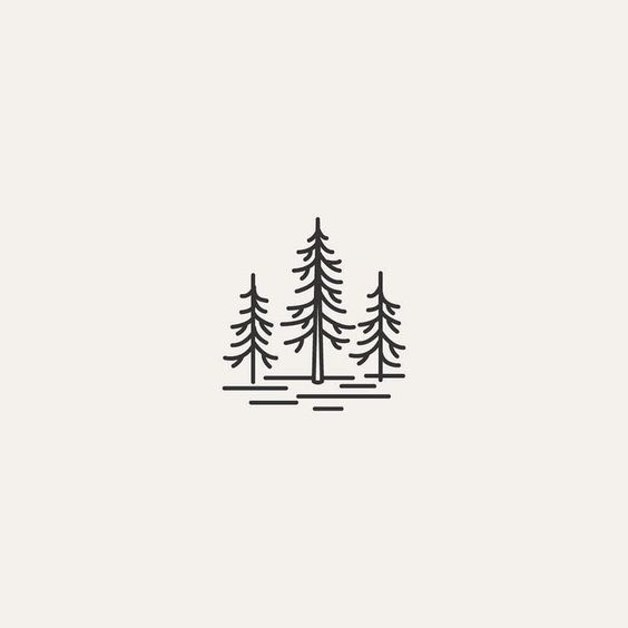 Pine Tree Tattoo Ideas 0016