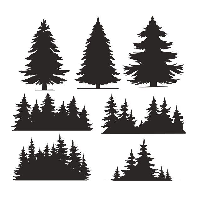 Pine Tree Tattoo Ideas 0037