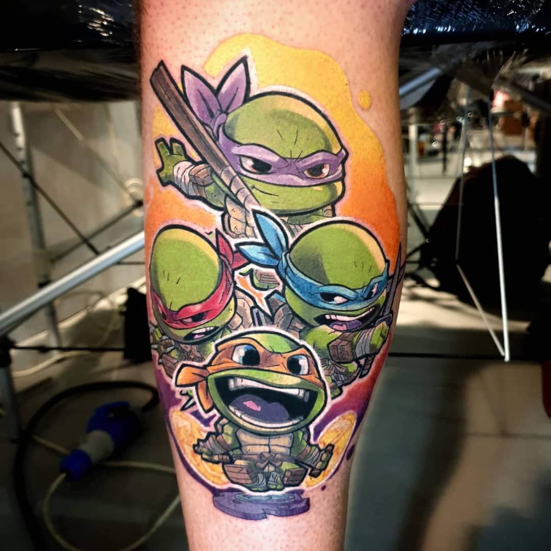 playful TMNT tattoo ideas for fun