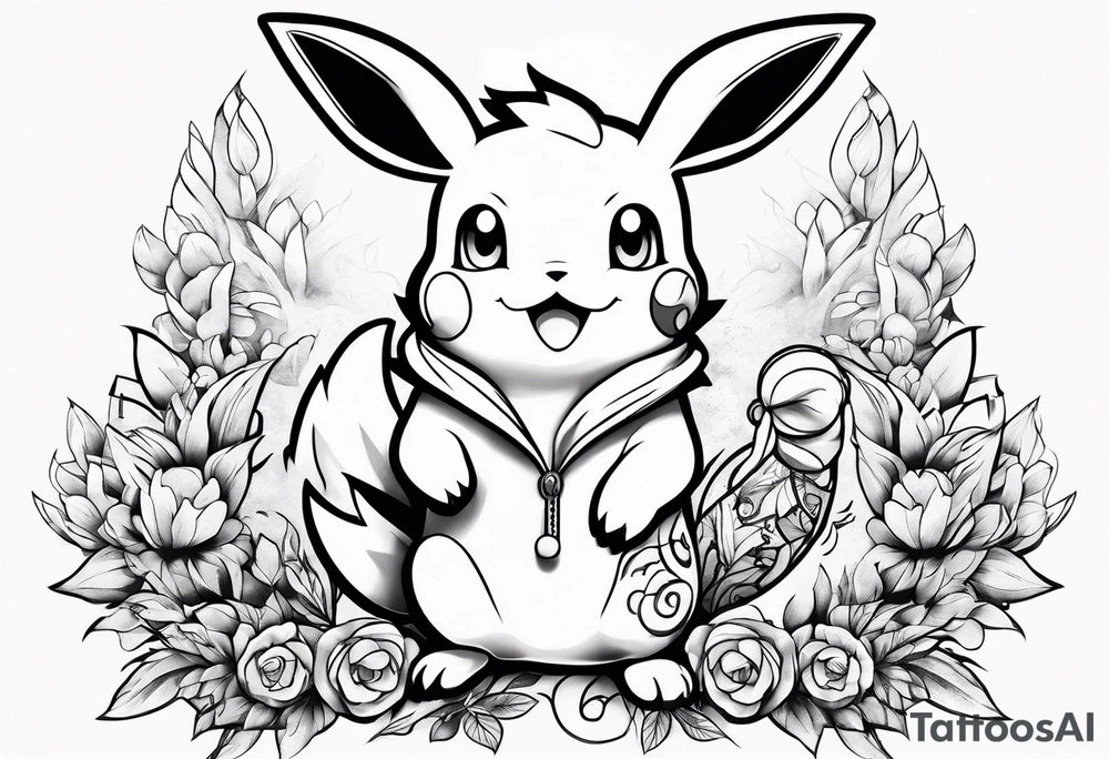 Pokemon Tattoo Ideas 0017