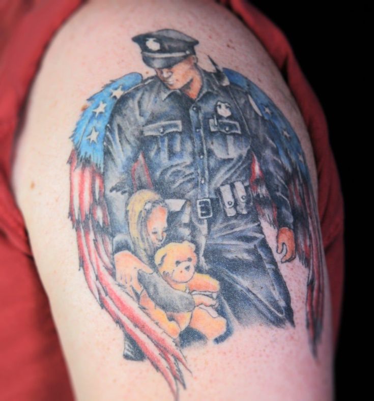 police officer tattoo ideas 0027