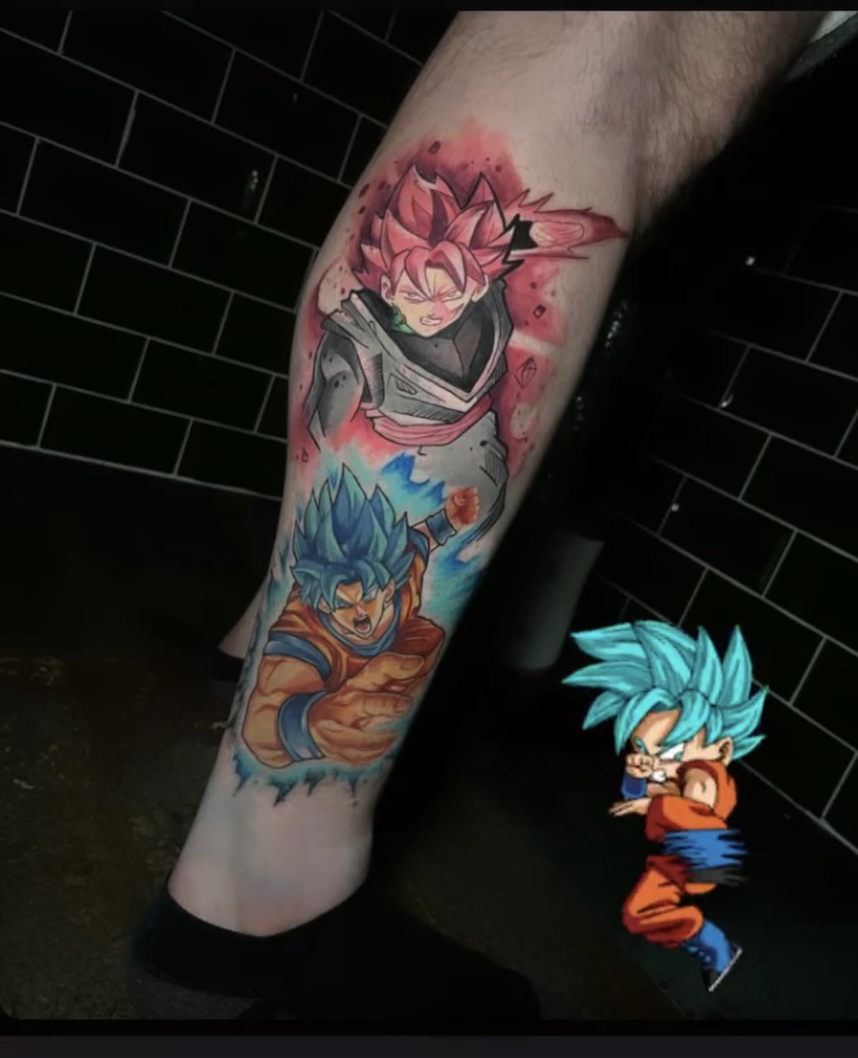 popular dbz tattoo ideas