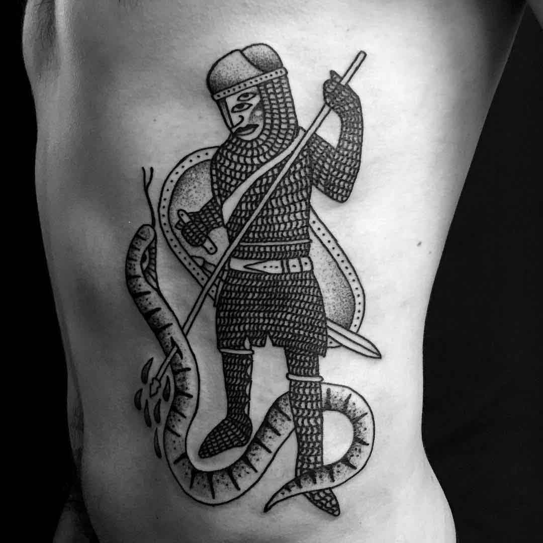 popular medieval tattoo themes