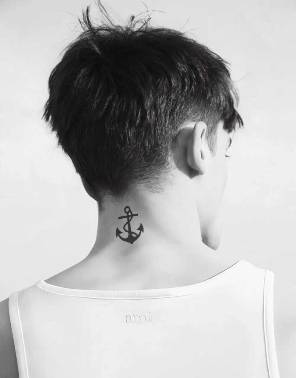 popular small neck tattoo men trends