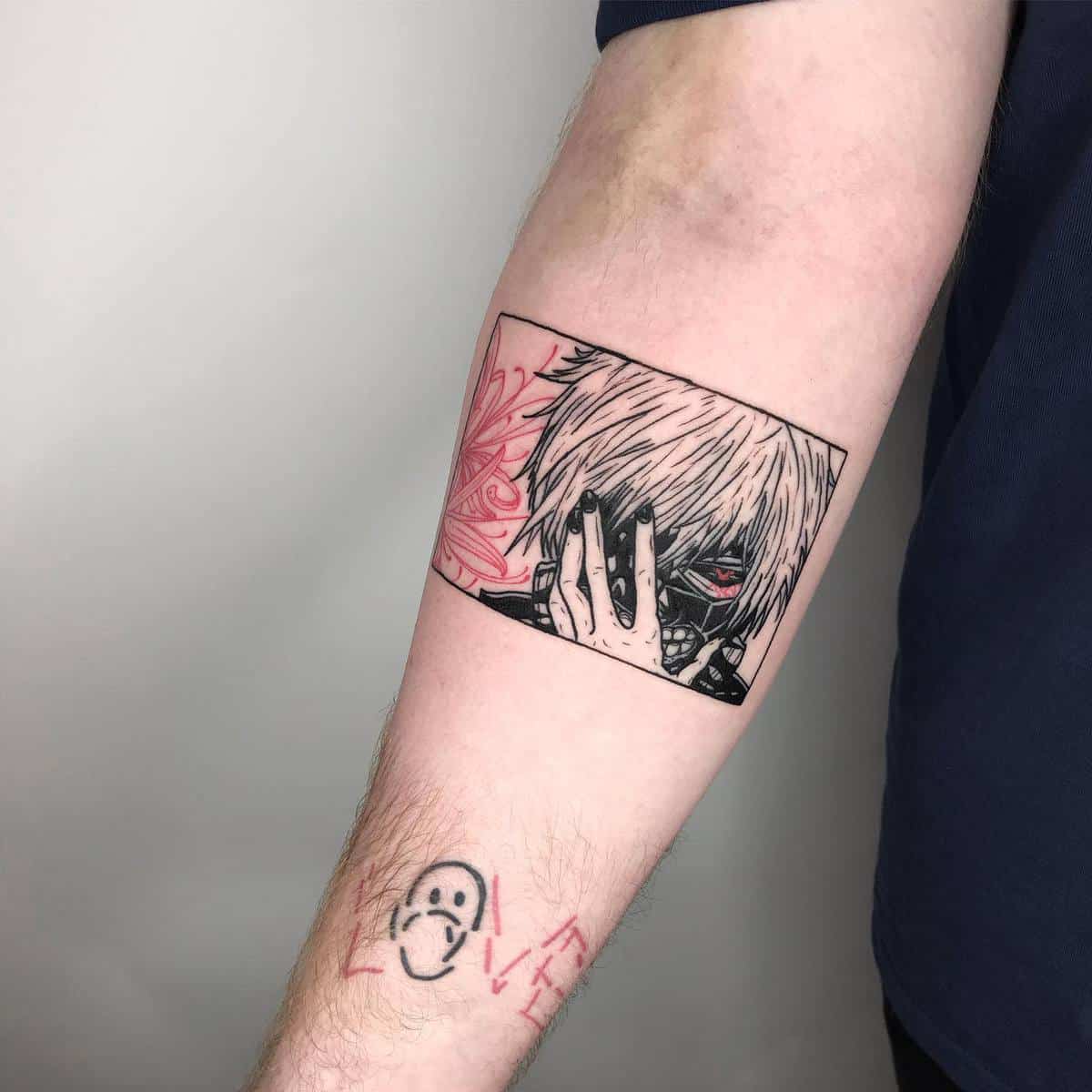 popular Tokyo ghoul tattoo motifs