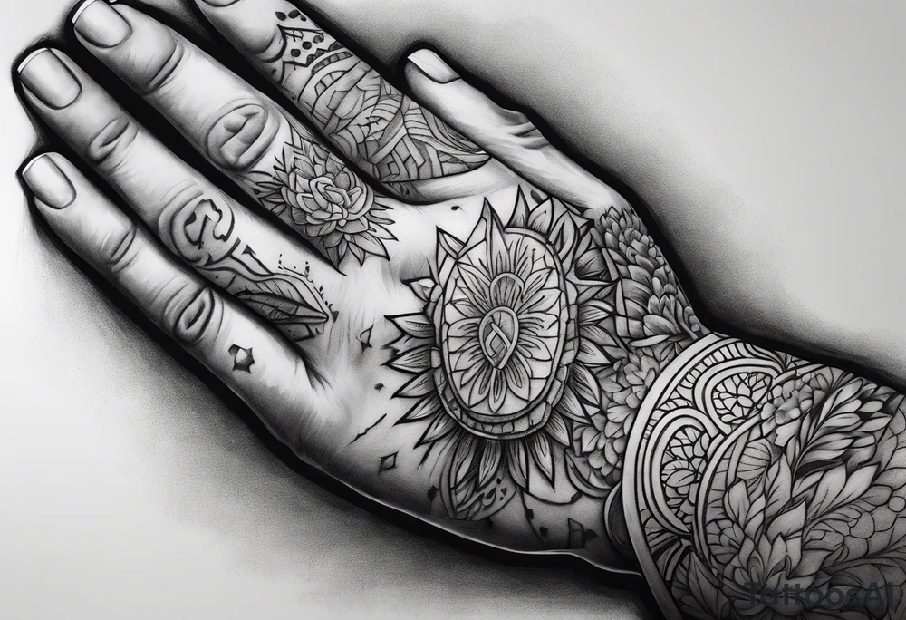 praying hands tattoo ideas 0080