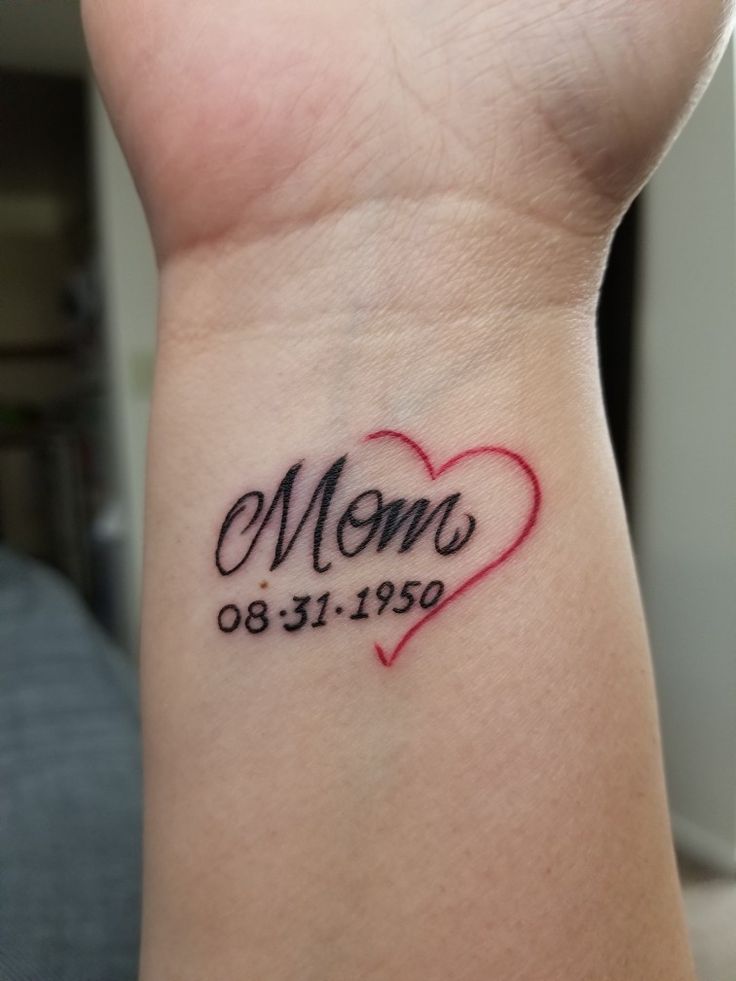 R.I.P Mom Tattoo Ideas 0096