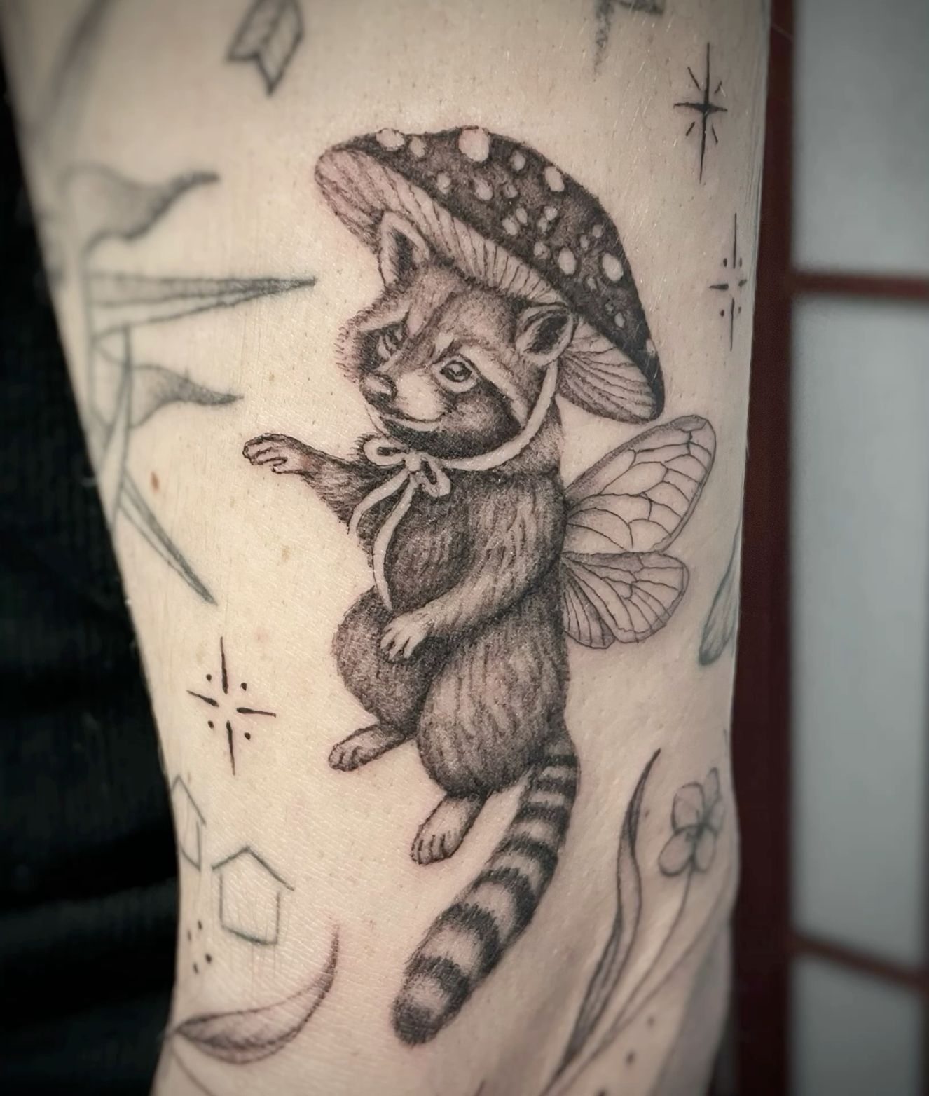 raccoon tattoo ideas 0039