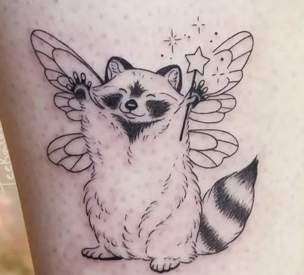 raccoon tattoo ideas 0063