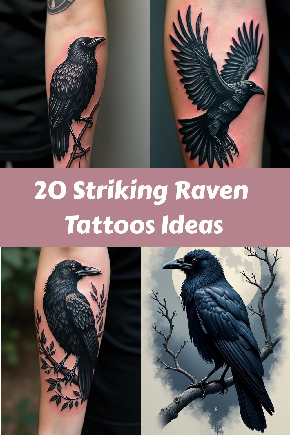 raven tattoo ideas 0014