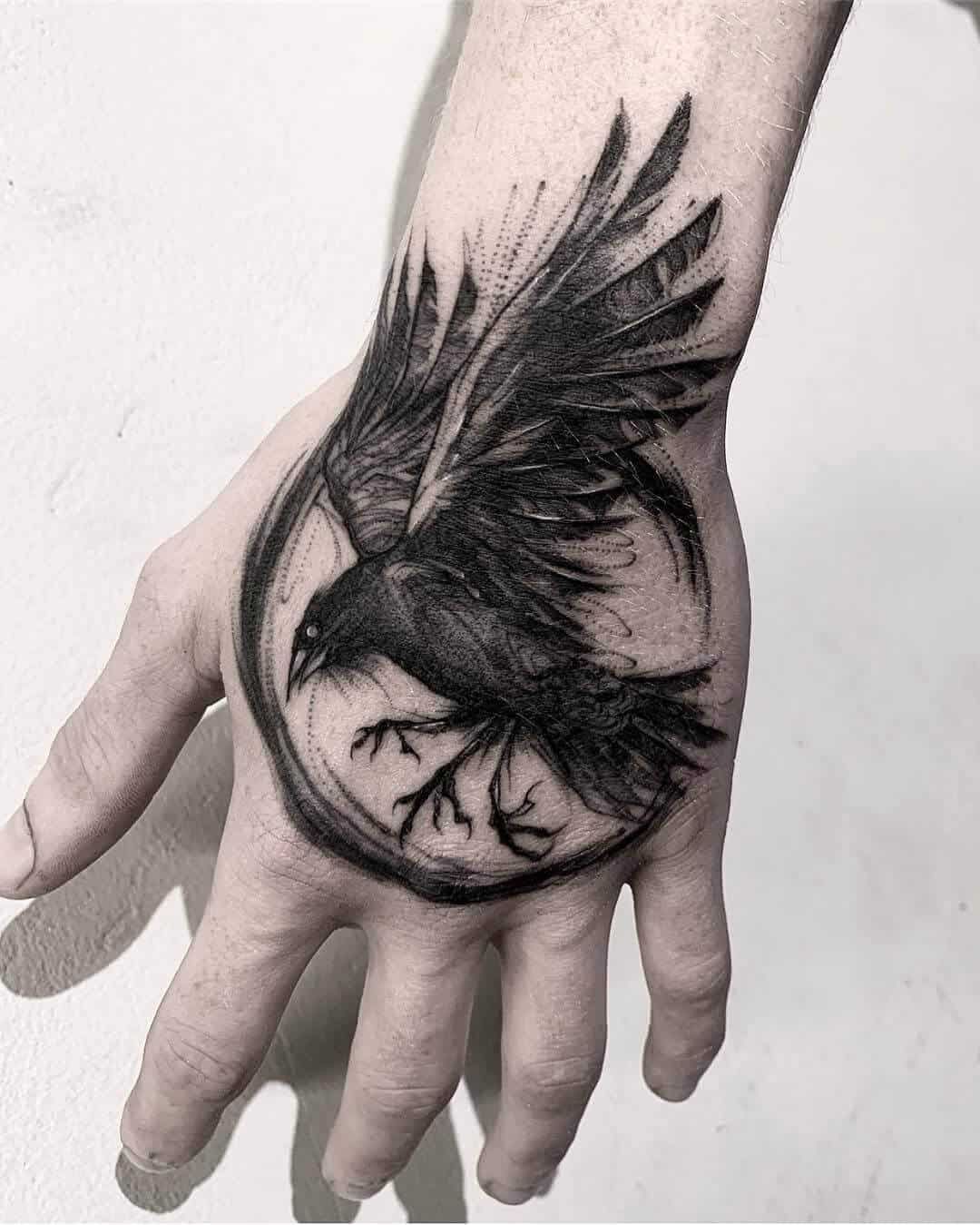 raven tattoo ideas 0053