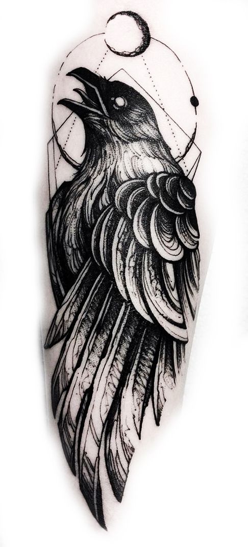 raven tattoo ideas 0064