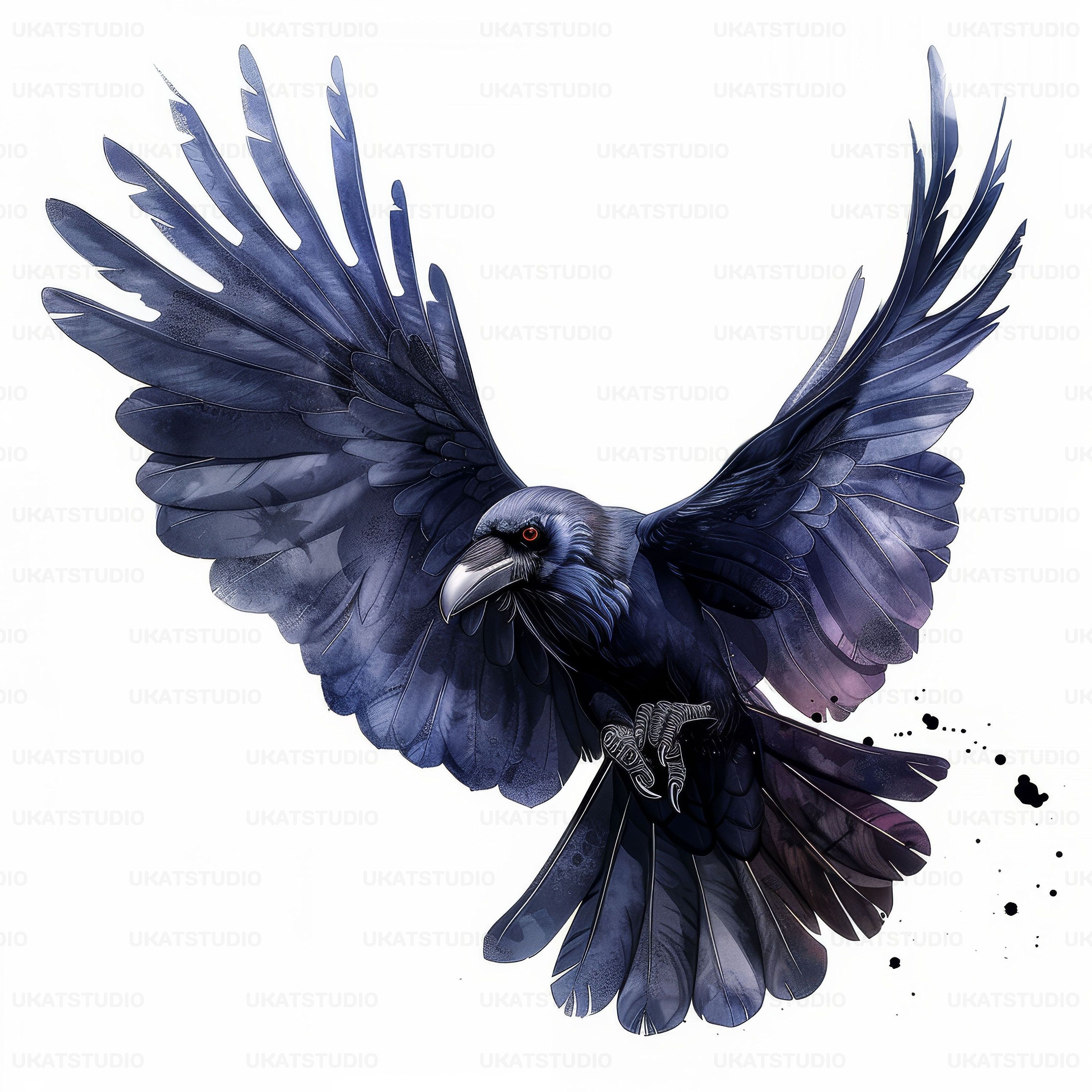 raven tattoo ideas 0088