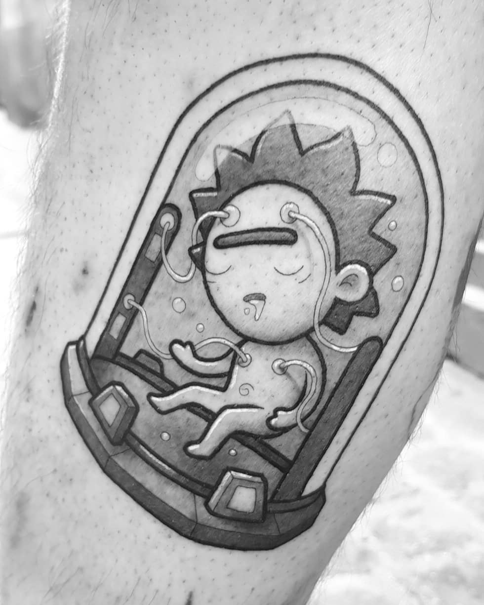 rick and morty tattoo ideas 0021