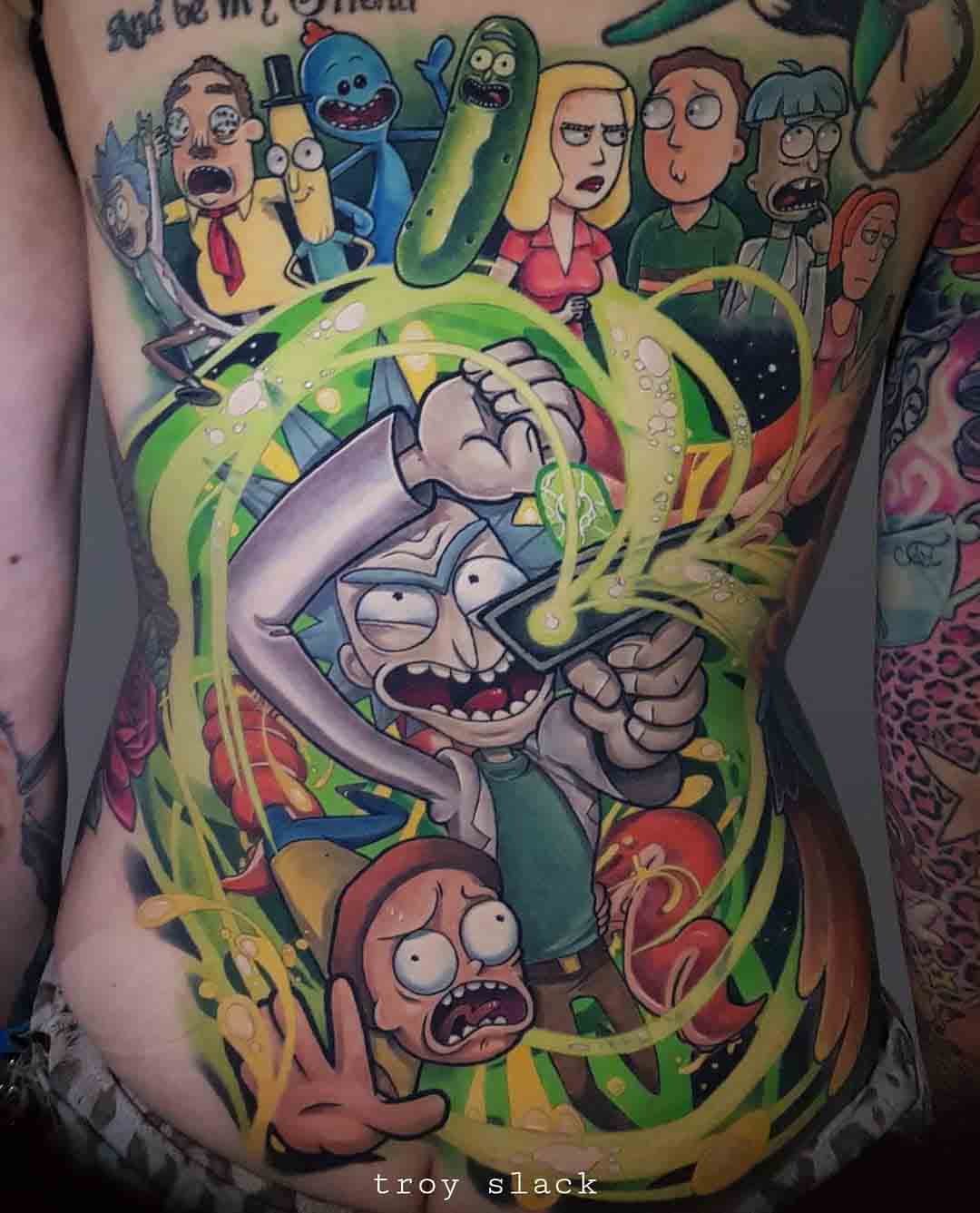 rick and morty tattoo ideas 0025