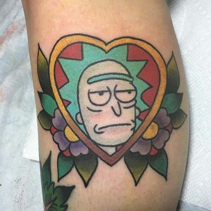 rick and morty tattoo ideas 0026