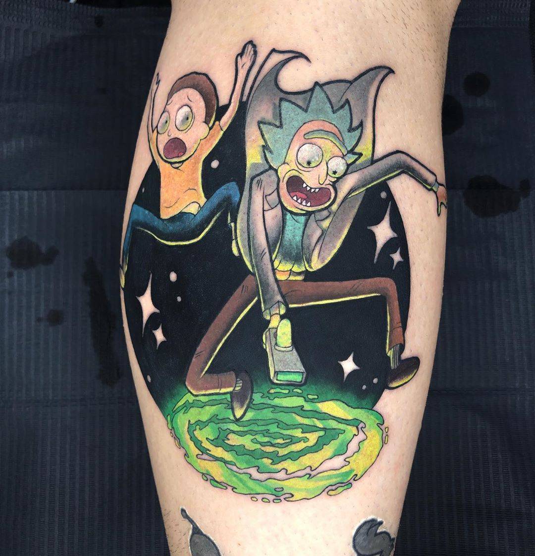 rick and morty tattoo ideas 0029