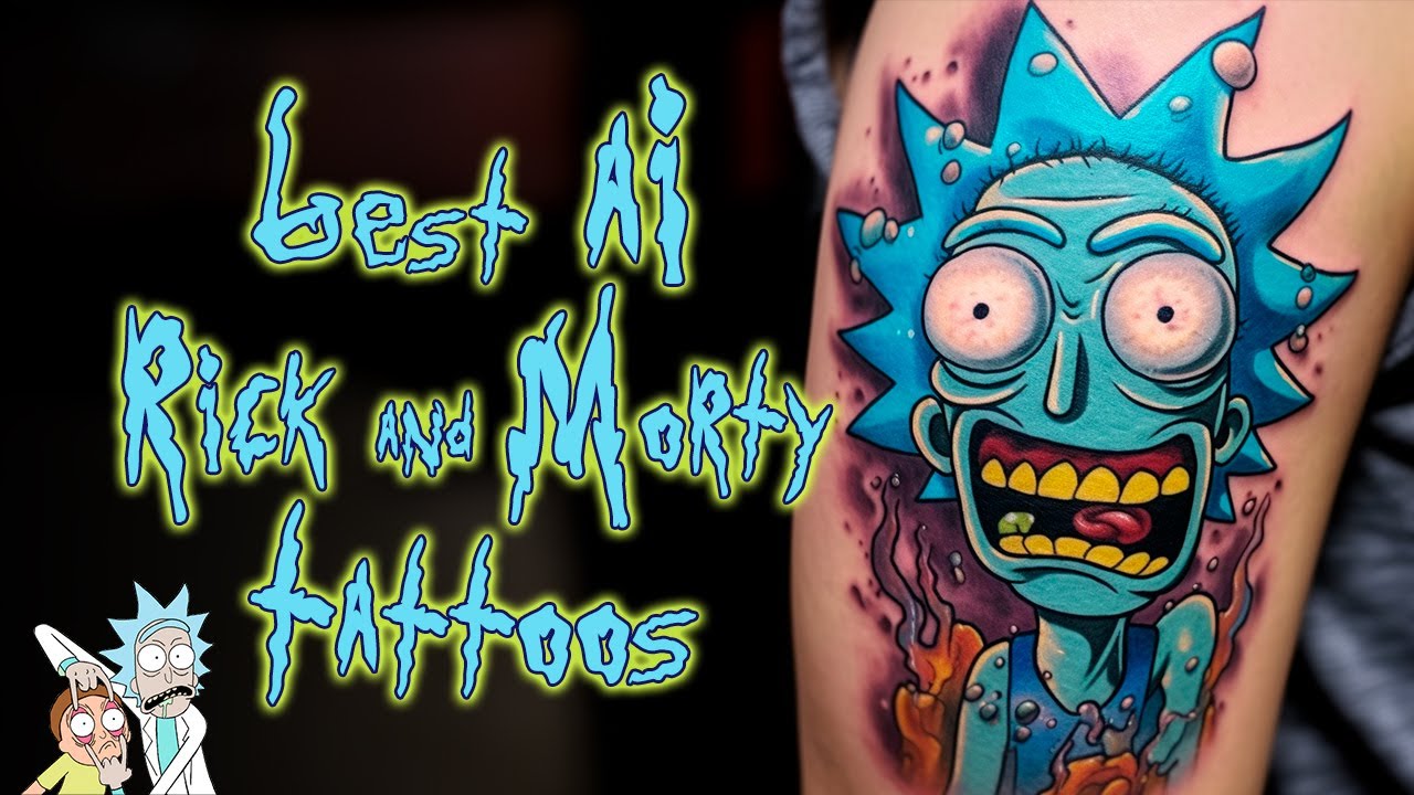 rick and morty tattoo ideas 0053