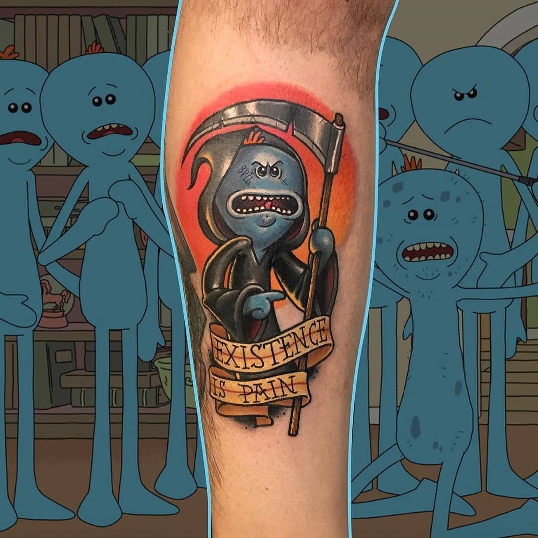 rick and morty tattoo ideas 0056