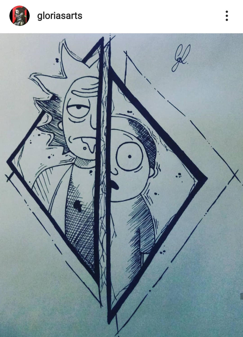 rick and morty tattoo ideas 0058