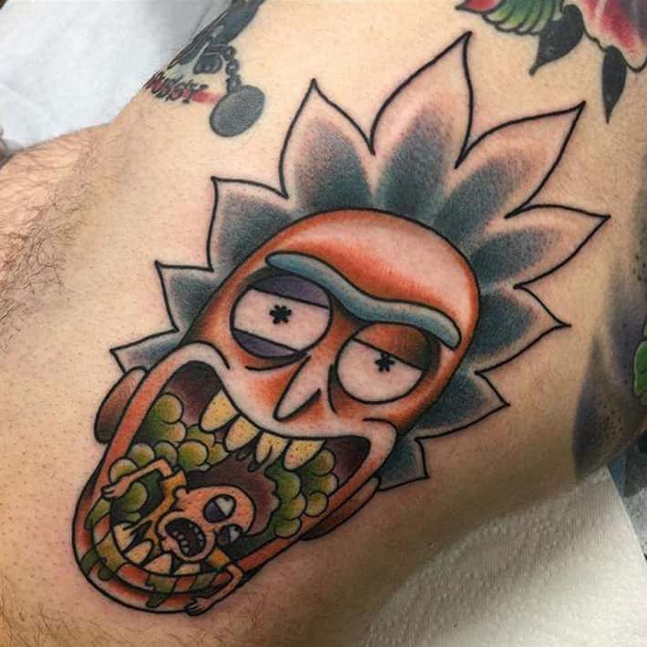 rick and morty tattoo ideas 0060