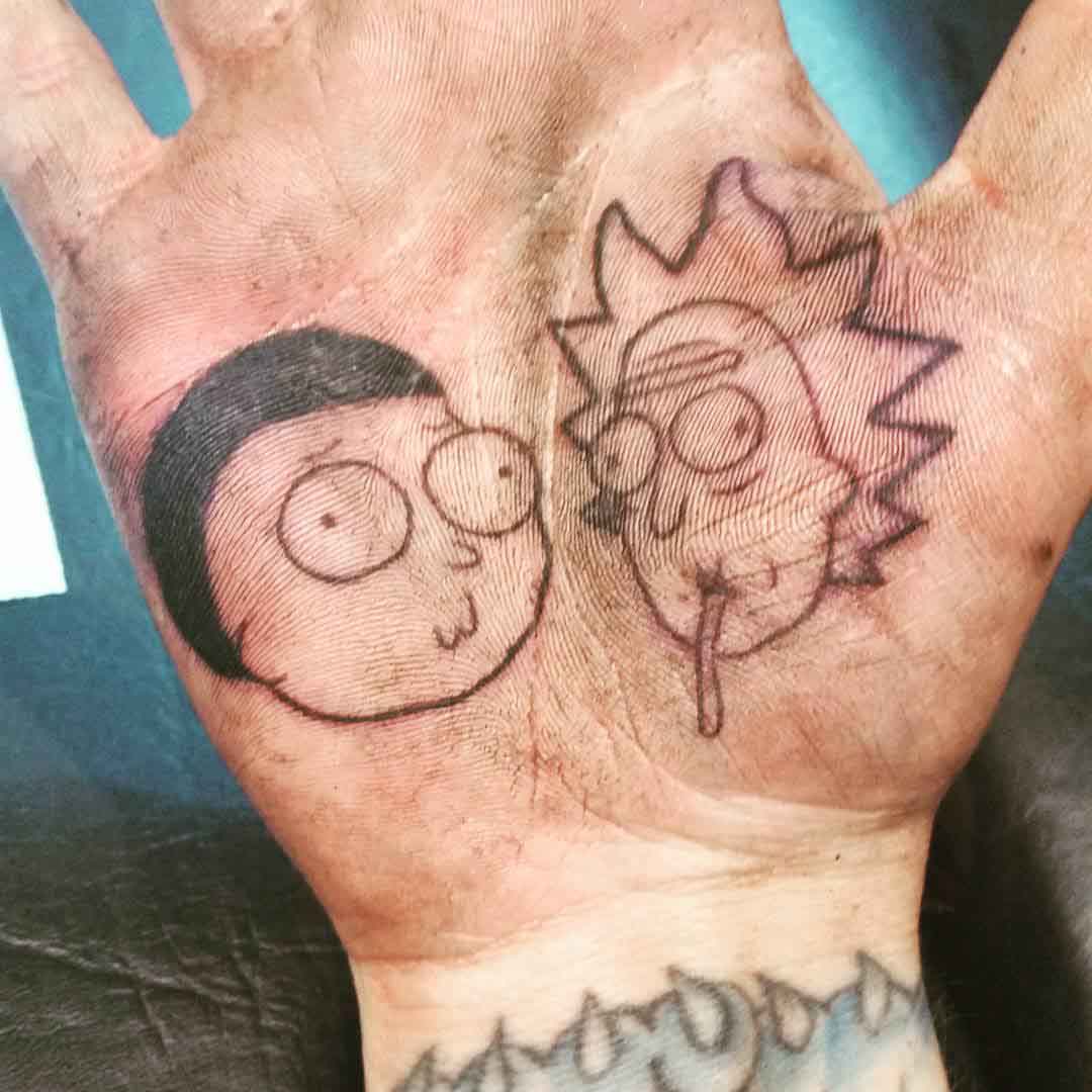 rick and morty tattoo ideas 0065