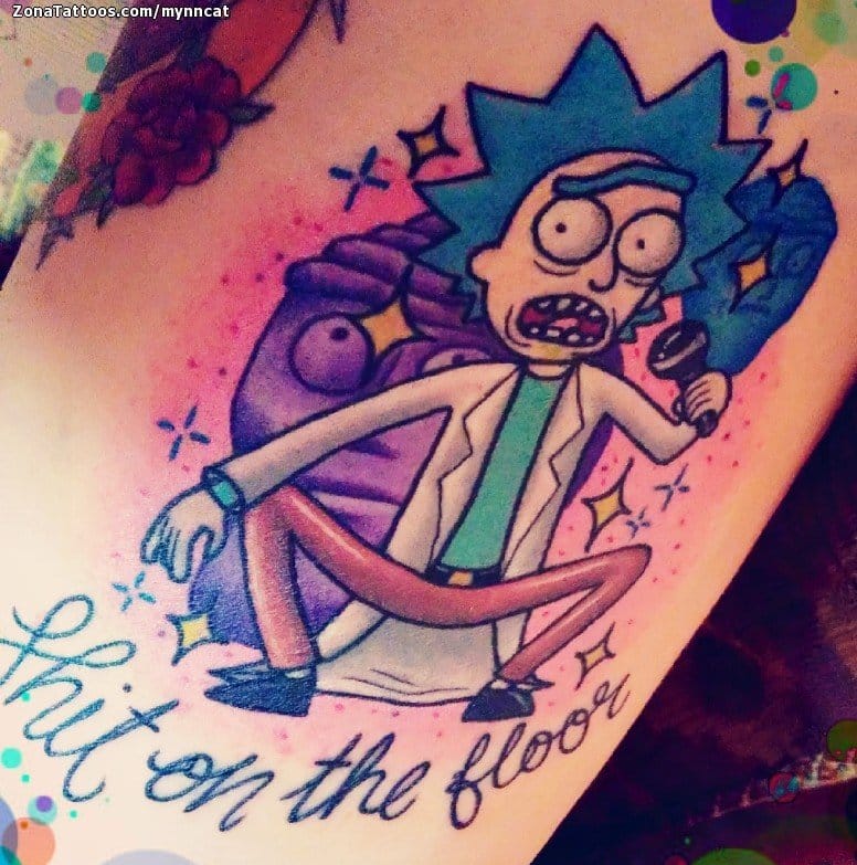 rick and morty tattoo ideas 0066