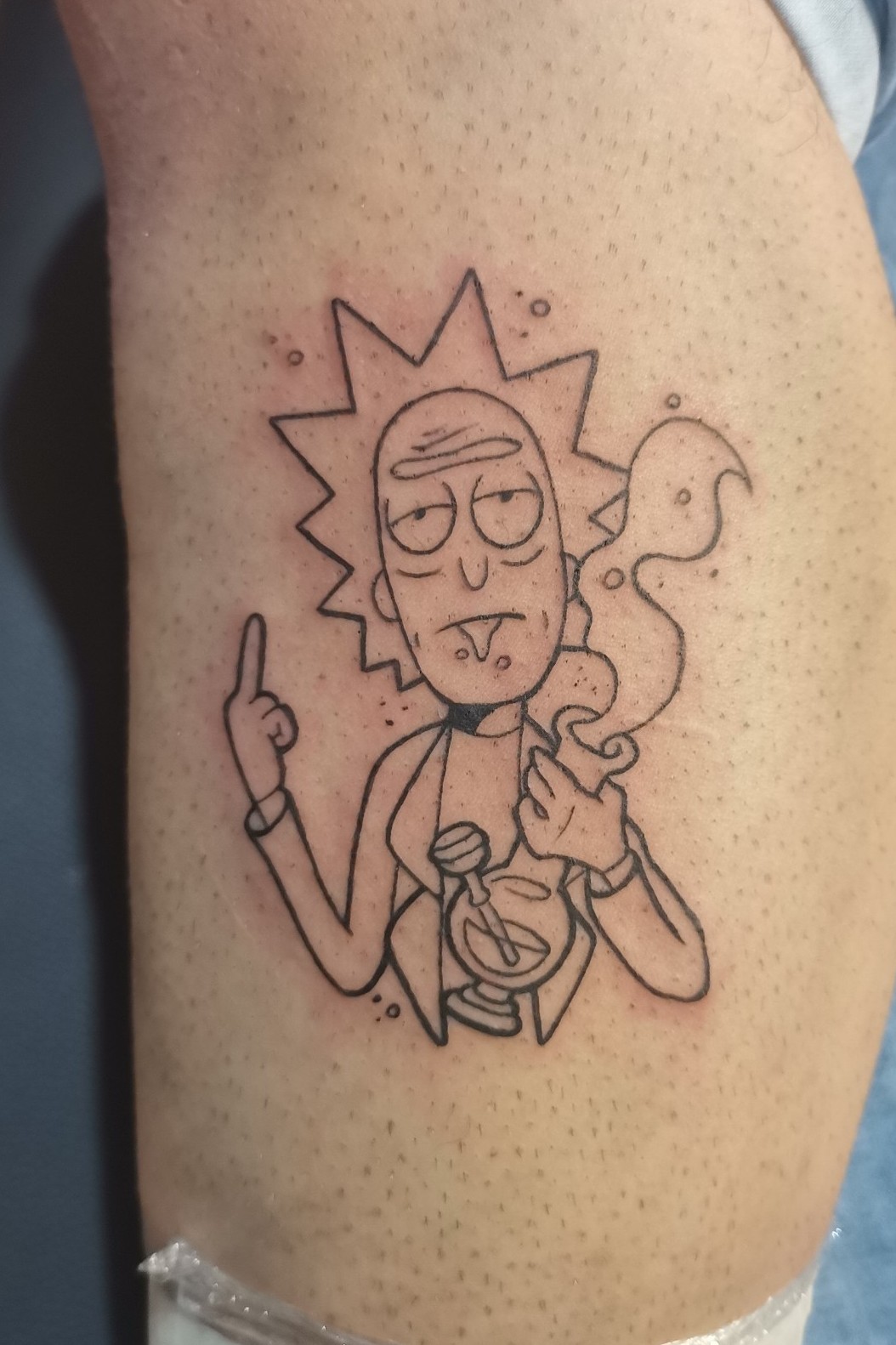 rick and morty tattoo ideas 0072