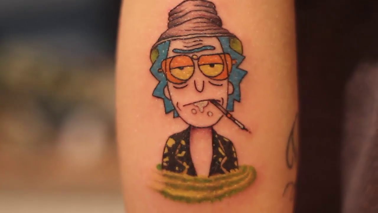 rick and morty tattoo ideas 0074