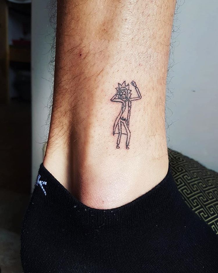 rick and morty tattoo ideas 0078