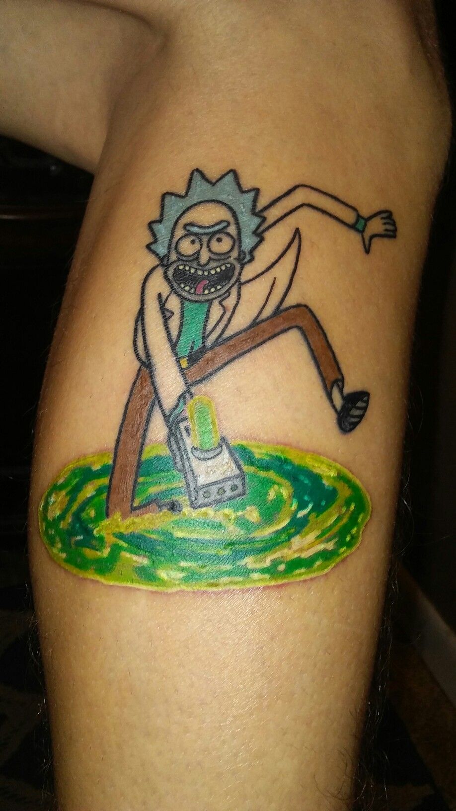 rick and morty tattoo ideas 0086