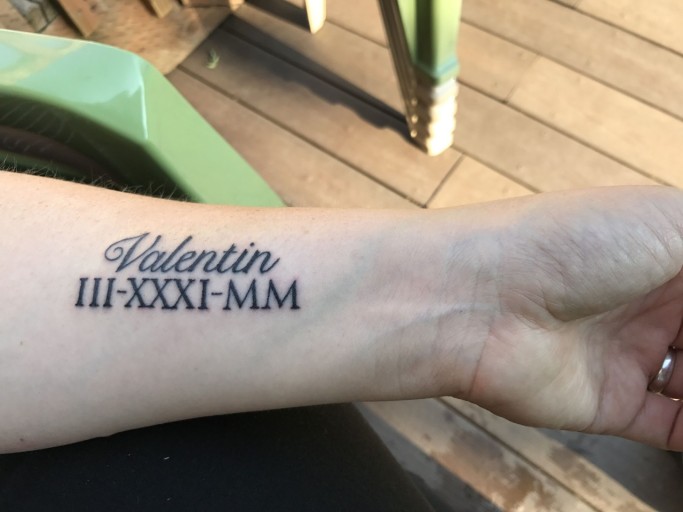 roman numeral tattoo ideas 0040