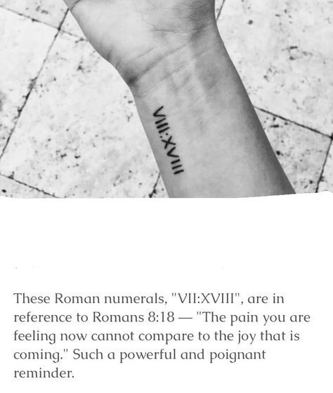 roman numeral tattoo ideas 0063