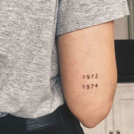 roman numeral tattoo ideas 0075