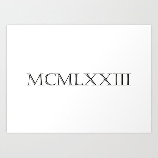 roman numeral tattoo ideas 0085