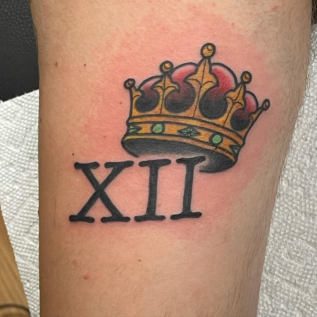 roman numerals tattoo ideas 0037