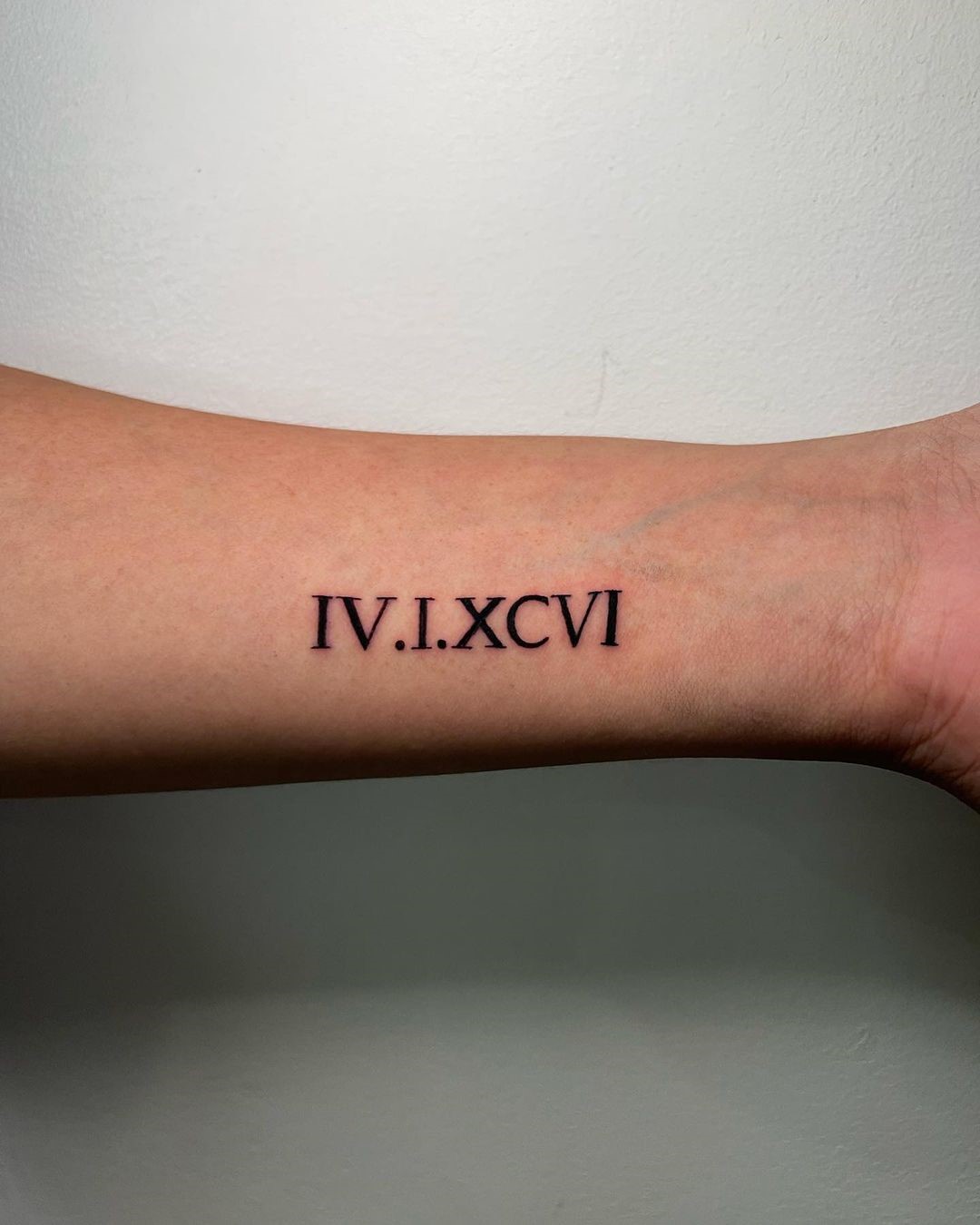 roman numerals tattoo ideas 0069