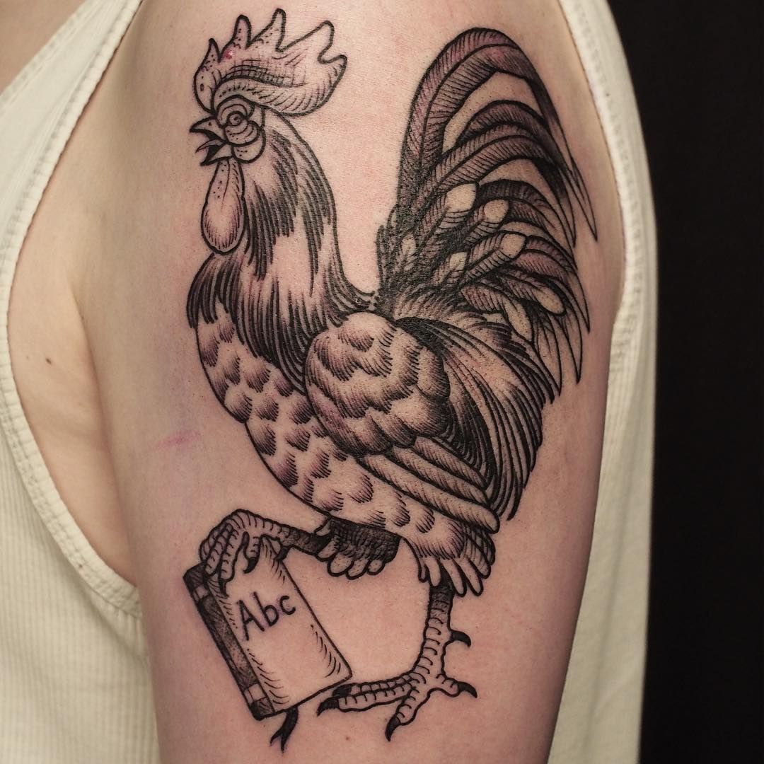 rooster tattoo ideas 0020