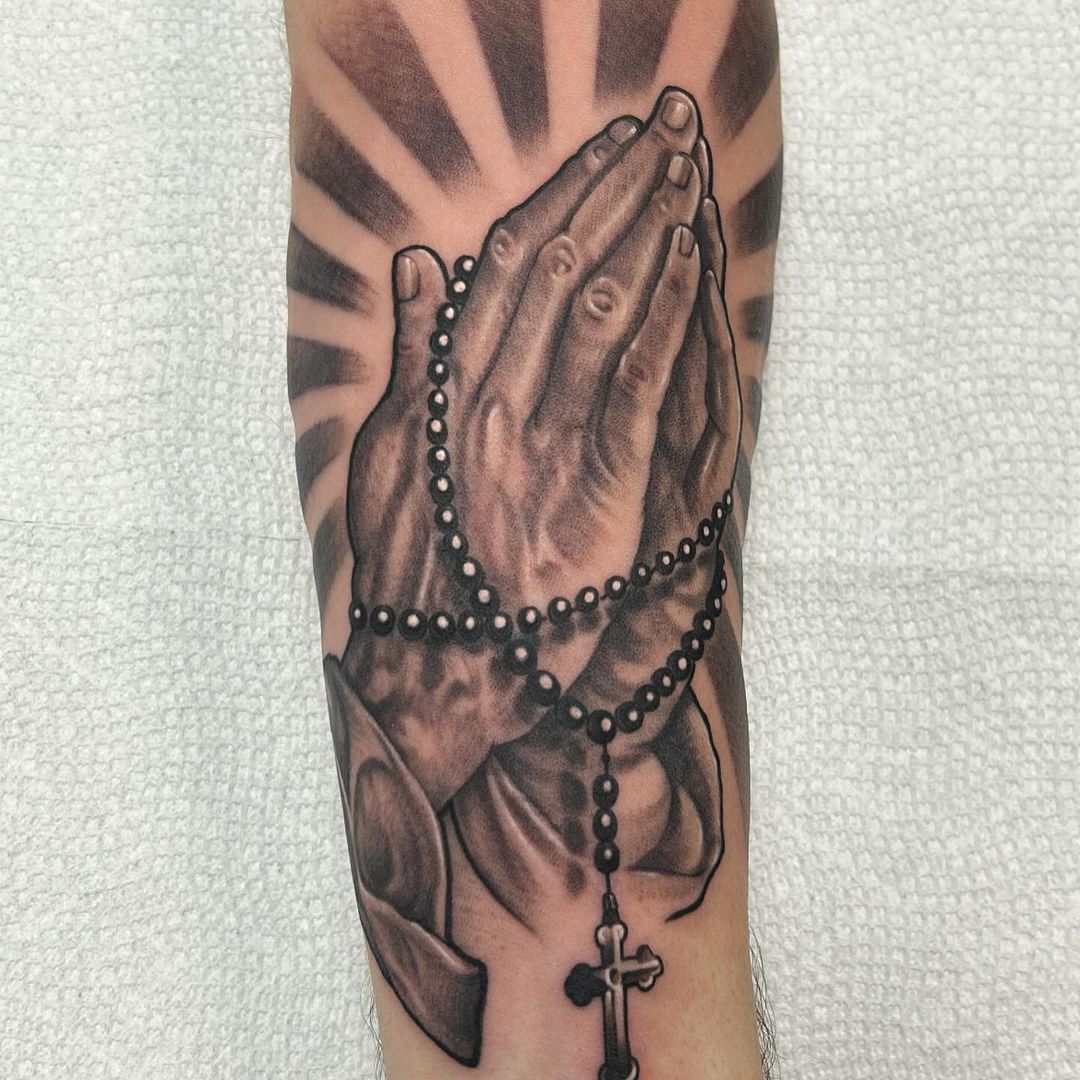 rosary tattoo ideas 0068