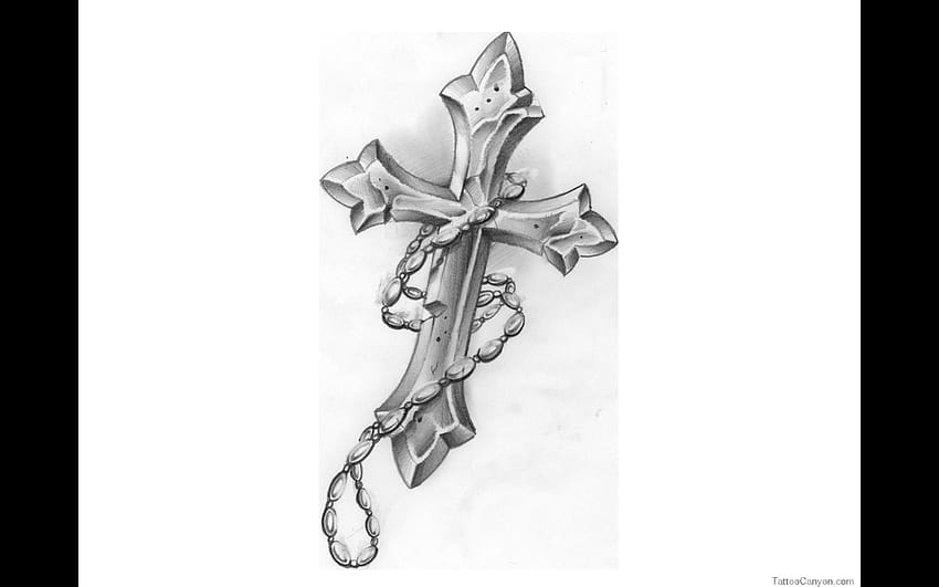 rosary tattoo ideas 0071