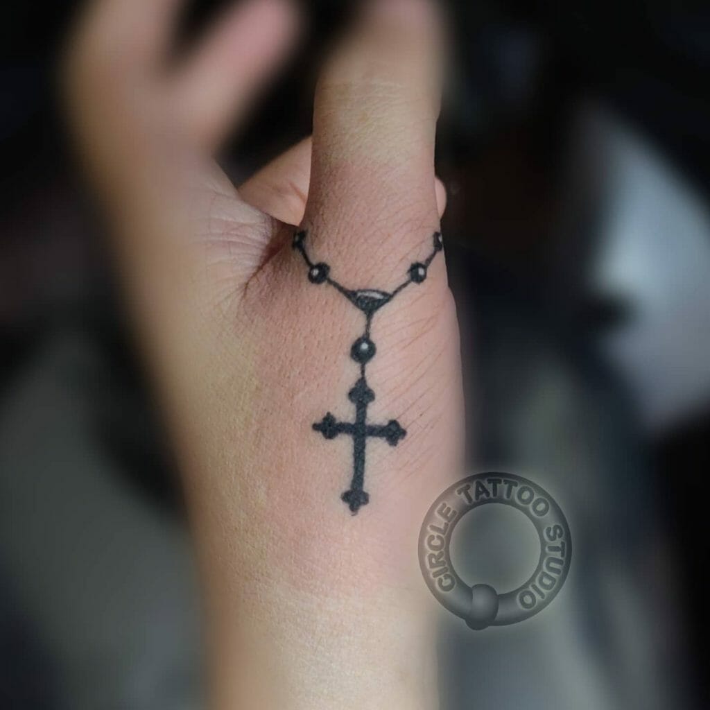 rosary tattoo ideas 0078