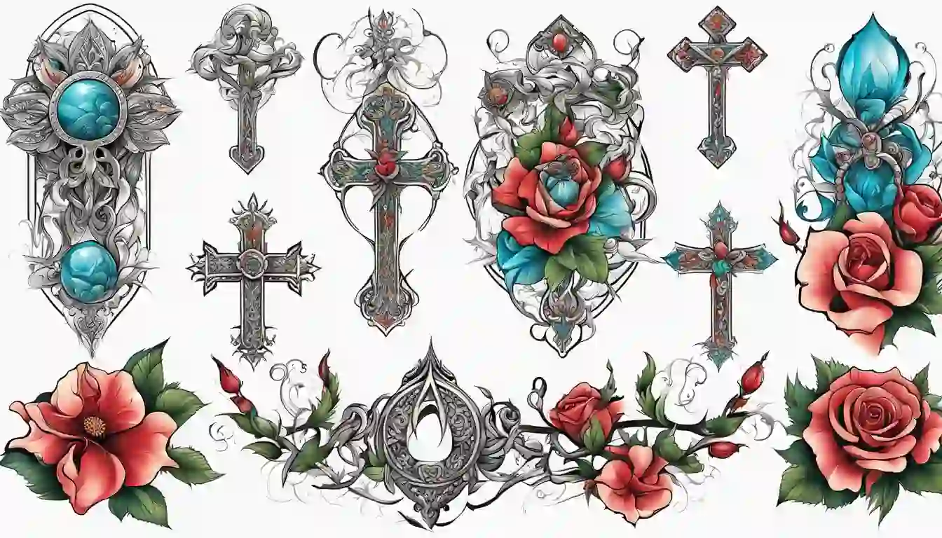 rosary tattoo ideas 0095