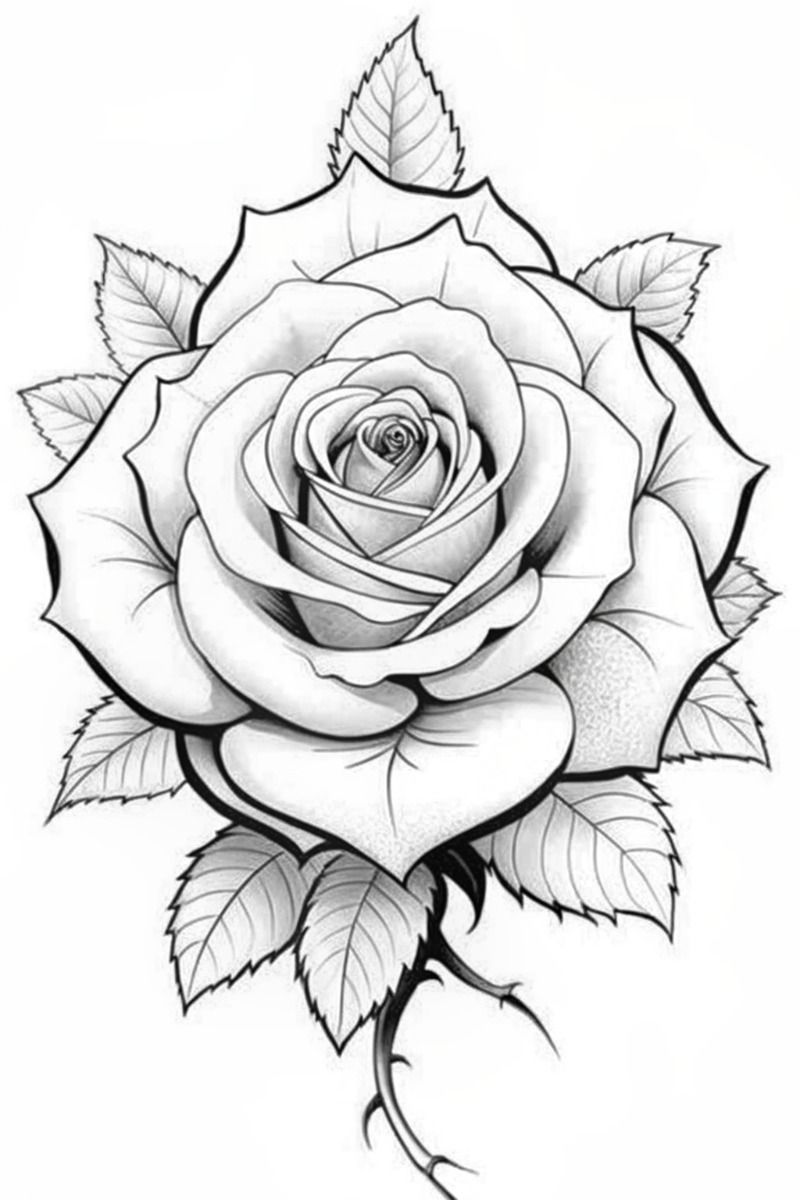 rose tattoo ideas 0054