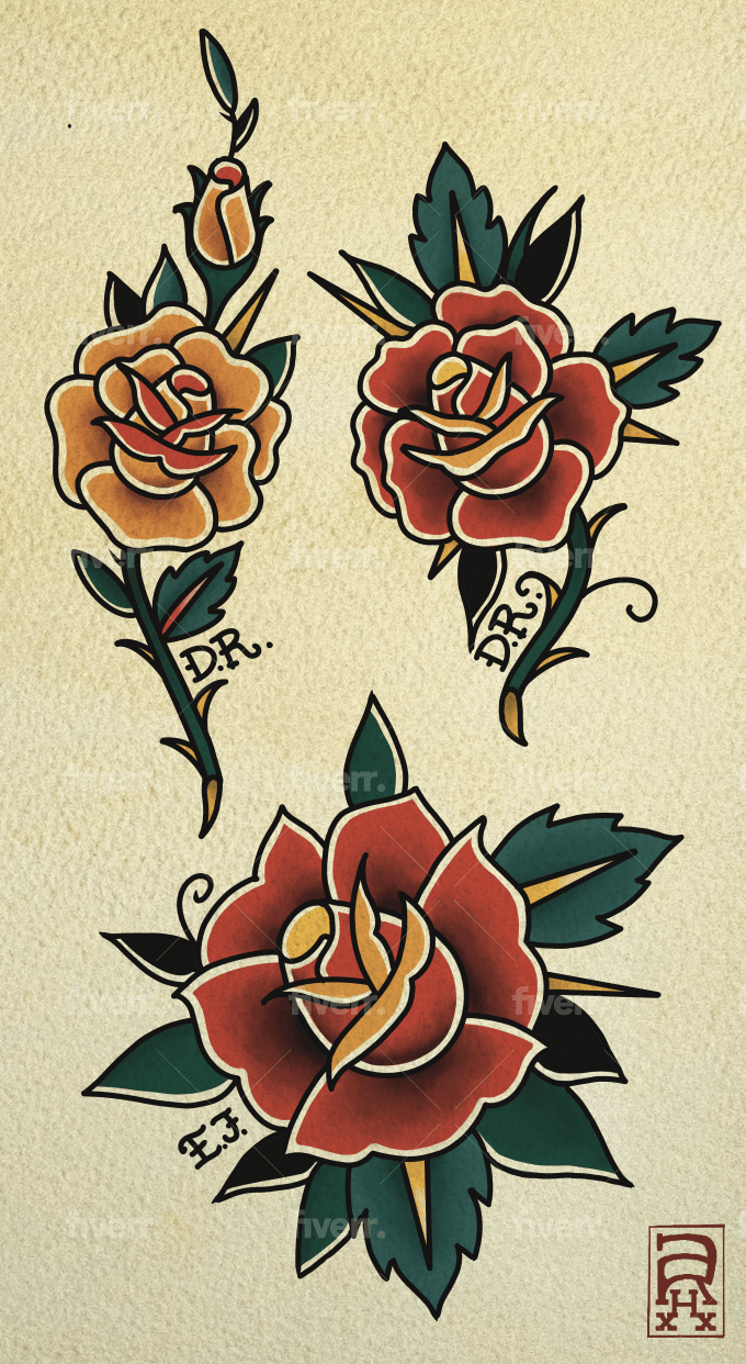 rose tattoo ideas 0061