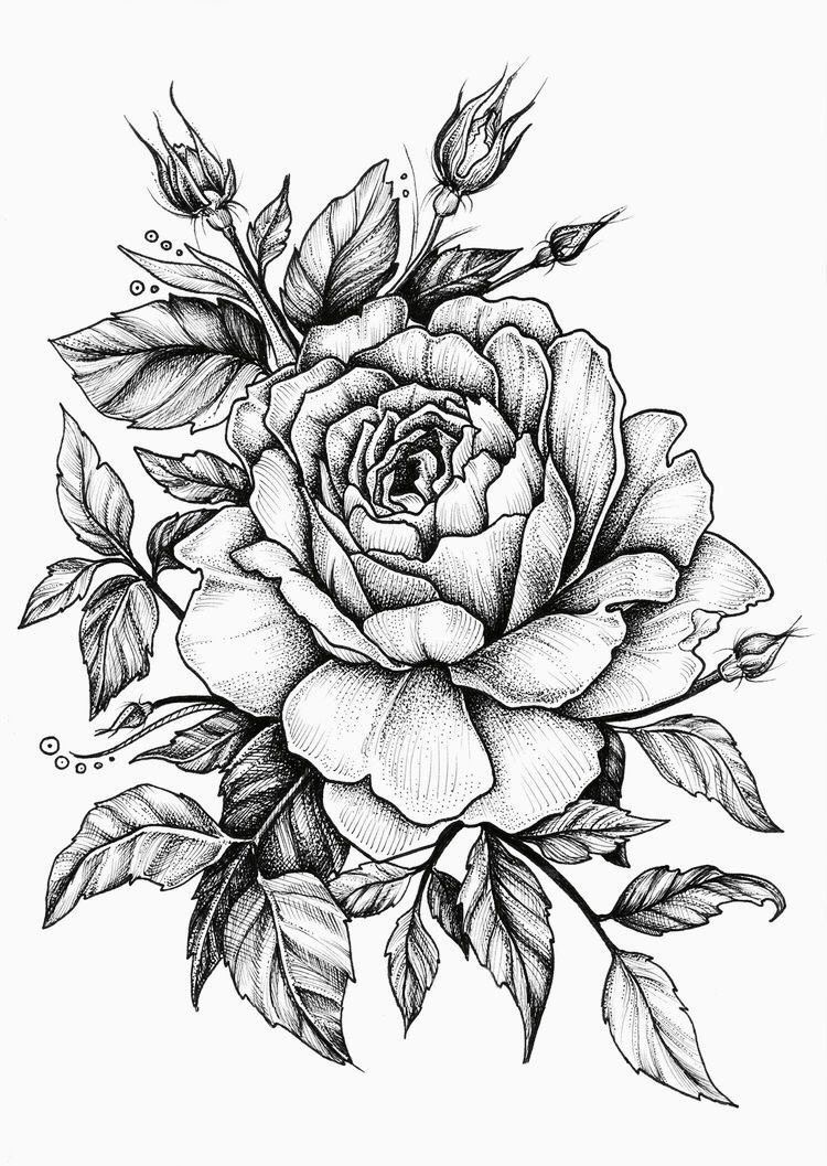 rose tattoo ideas 0070